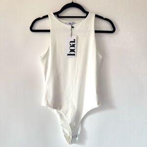 NWT Ivory Because Of Alice Bodysuit